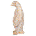 ΔΙΑΚΟΣΜΗΤΙΚΟ ΔΑΠΕΔΟΥ PENGUIN LH10.7915 GRC ΣΕ ΛΕΥΚΗ ΠΑΤΙΝΑ ΜΕ ΧΡΥΣΕΣ ΛΕΠΤΟΜΕΡΕΙΕΣ 30x20x60Υεκ. - Image 4