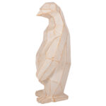 ΔΙΑΚΟΣΜΗΤΙΚΟ ΔΑΠΕΔΟΥ PENGUIN LH10.7916 GRC ΣΕ ΛΕΥΚΗ ΠΑΤΙΝΑ ΜΕ ΧΡΥΣΕΣ ΛΕΠΤΟΜΕΡΕΙΕΣ 45x45x100Υεκ. - Image 4