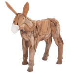 ΔΙΑΚΟΣΜΗΤΙΚΟ ΓΑΙΔΟΥΡΑΚΙ LH10.4387 ΑΝΑΚΥΛΩΜΕΝΟ ΞΥΛΟ ΤΕΑΚ ΣΕ ΦΥΣΙΚΟ 103x33x99,5Υεκ.