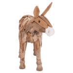 ΔΙΑΚΟΣΜΗΤΙΚΟ ΓΑΙΔΟΥΡΑΚΙ LH10.4387 ΑΝΑΚΥΛΩΜΕΝΟ ΞΥΛΟ ΤΕΑΚ ΣΕ ΦΥΣΙΚΟ 103x33x99,5Υεκ. - Image 4