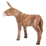 ΔΙΑΚΟΣΜΗΤΙΚΟ ΓΑΙΔΟΥΡΑΚΙ LH10.4387 ΑΝΑΚΥΛΩΜΕΝΟ ΞΥΛΟ ΤΕΑΚ ΣΕ ΦΥΣΙΚΟ 103x33x99,5Υεκ. - Image 5