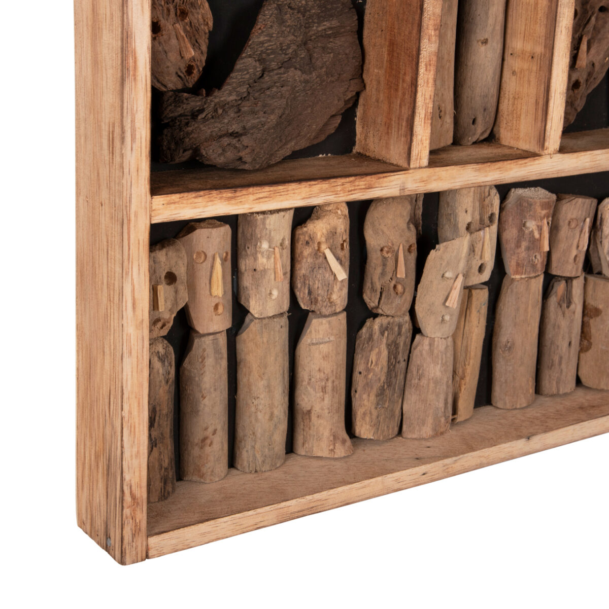 ΔΙΑΚΟΣΜΗΤΙΚΟ ΤΟΙΧΟΥ MYST LH10.4275 ΚΑΔΡΟ ΜΕ ΦΙΓΟΥΡΕΣ ΑΠΟ DRIFTWOOD 60x5x80Υεκ. - Image 4