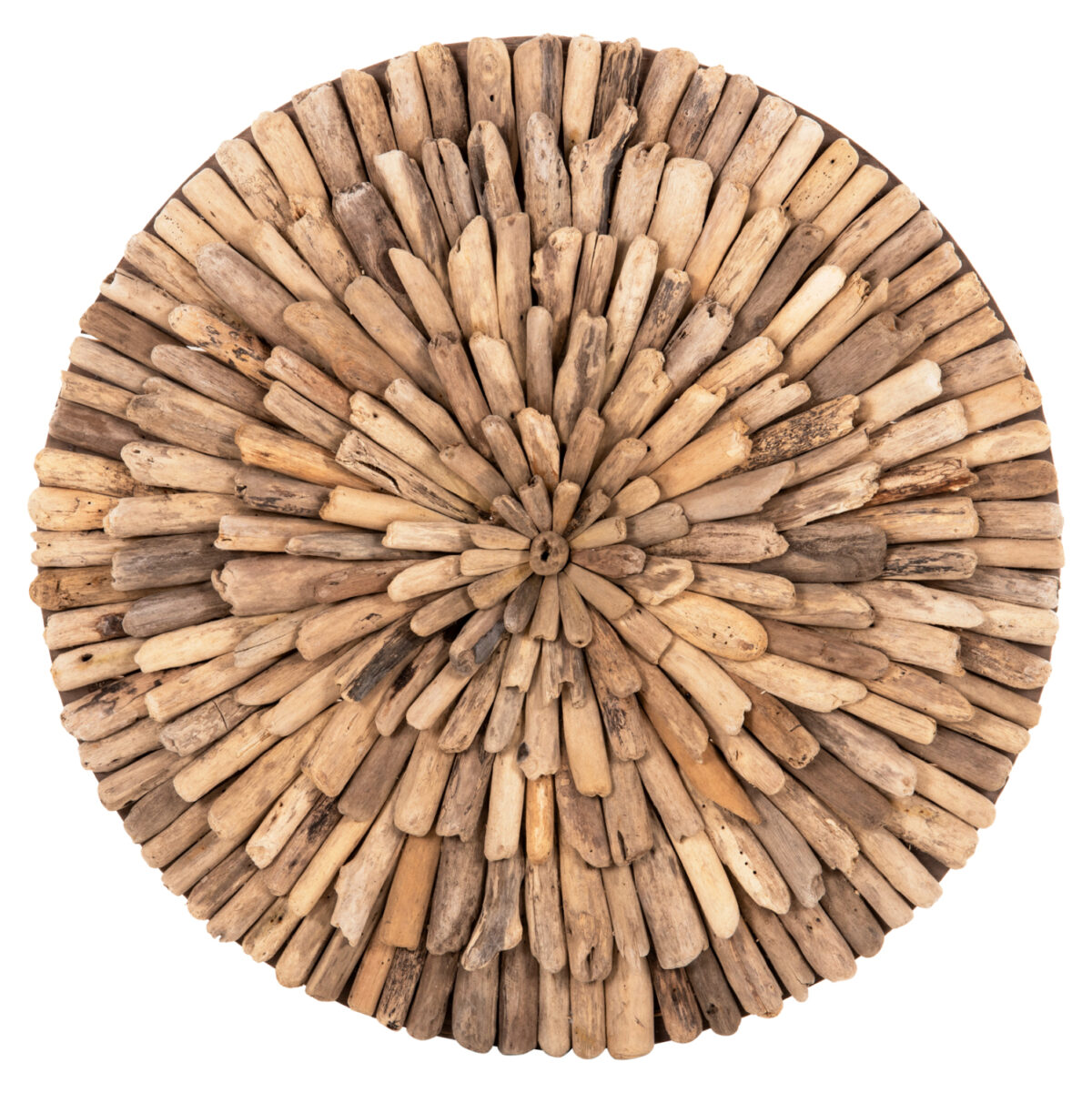 ΔΙΑΚΟΣΜΗΤΙΚΟ ΤΟΙΧΟΥ ΣΤΡΟΓΓΥΛΟ CHIIKI LH10.4298 DRIFTWOOD ΣΕ ΦΥΣΙΚΟ Φ60 εκ. - Image 3