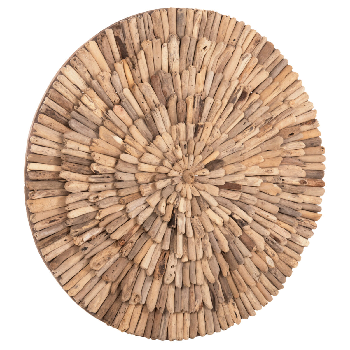 ΔΙΑΚΟΣΜΗΤΙΚΟ ΤΟΙΧΟΥ ΣΤΡΟΓΓΥΛΟ CHIIKI LH10.4299 DRIFTWOOD ΣΕ ΦΥΣΙΚΟ Φ80 εκ. - Image 1