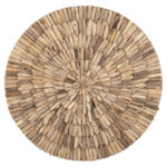 ΔΙΑΚΟΣΜΗΤΙΚΟ ΤΟΙΧΟΥ ΣΤΡΟΓΓΥΛΟ CHIIKI LH10.4299 DRIFTWOOD ΣΕ ΦΥΣΙΚΟ Φ80 εκ. - Image 3