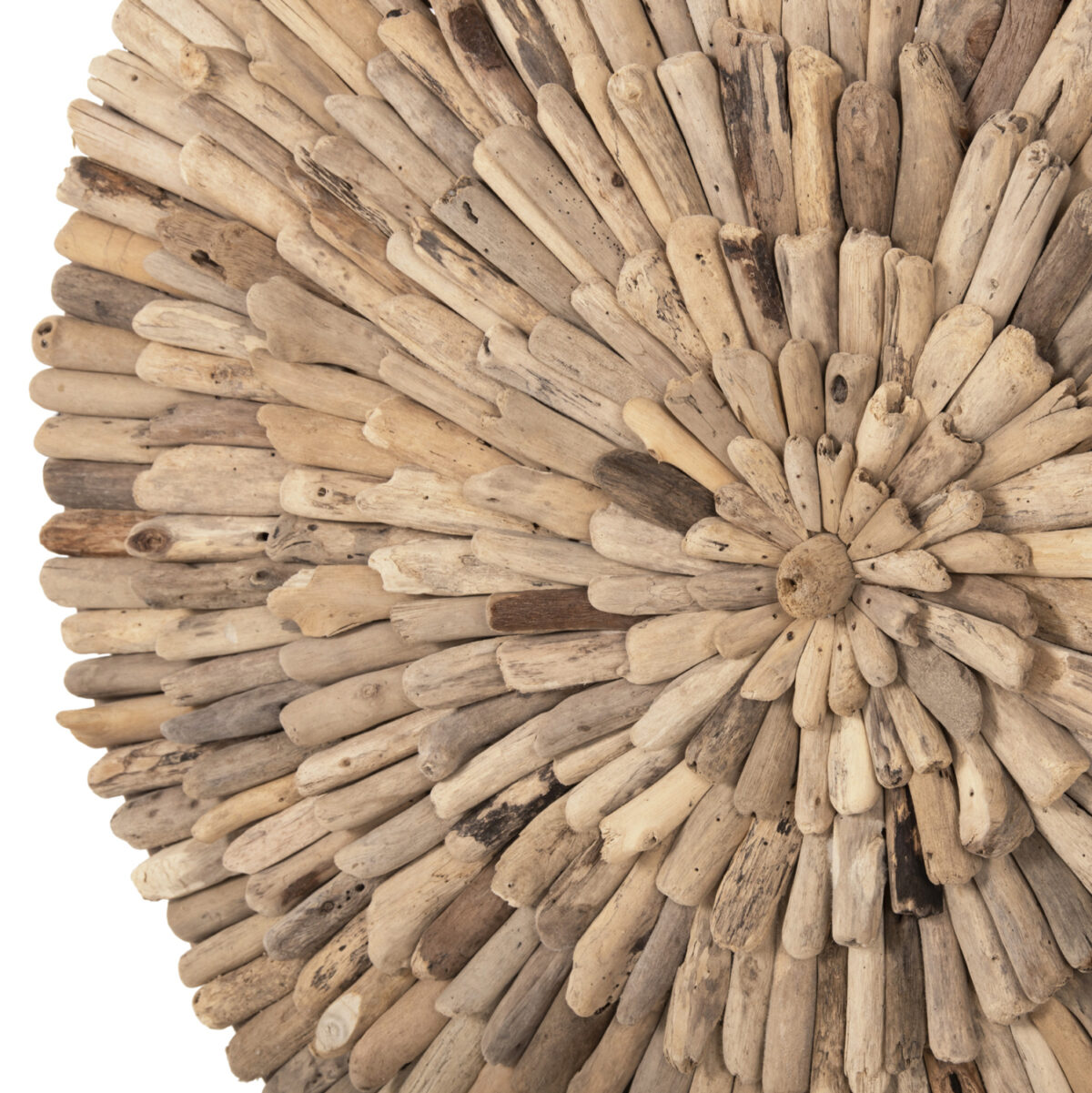 ΔΙΑΚΟΣΜΗΤΙΚΟ ΤΟΙΧΟΥ ΣΤΡΟΓΓΥΛΟ CHIIKI LH10.4299 DRIFTWOOD ΣΕ ΦΥΣΙΚΟ Φ80 εκ. - Image 4