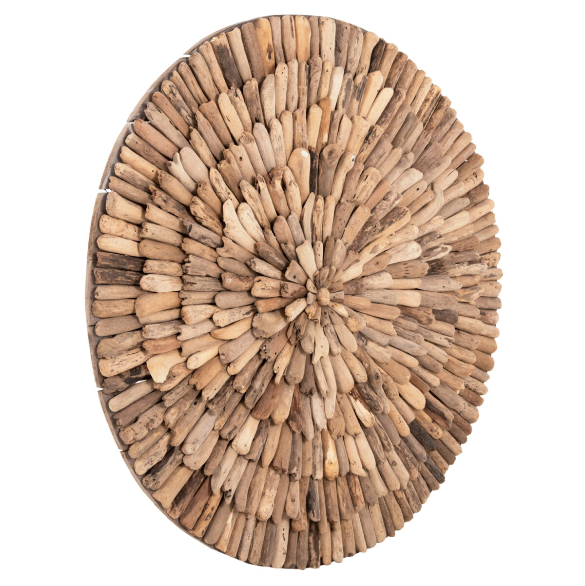 ΔΙΑΚΟΣΜΗΤΙΚΟ ΤΟΙΧΟΥ ΣΤΡΟΓΓΥΛΟ CHIIKI LH10.4300 DRIFTWOOD ΣΕ ΦΥΣΙΚΟ Φ98 εκ. - Image 1