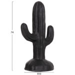 ΔΙΑΚΟΣΜΗΤΙΚΟΣ ΚΑΚΤΟΣ ΔΑΠΕΔΟΥ CACTUS LH10.4386.01S ΓΥΨΟΣ ΣΕ ΜΑΥΡΟ 42x30x74Υεκ. - Image 2
