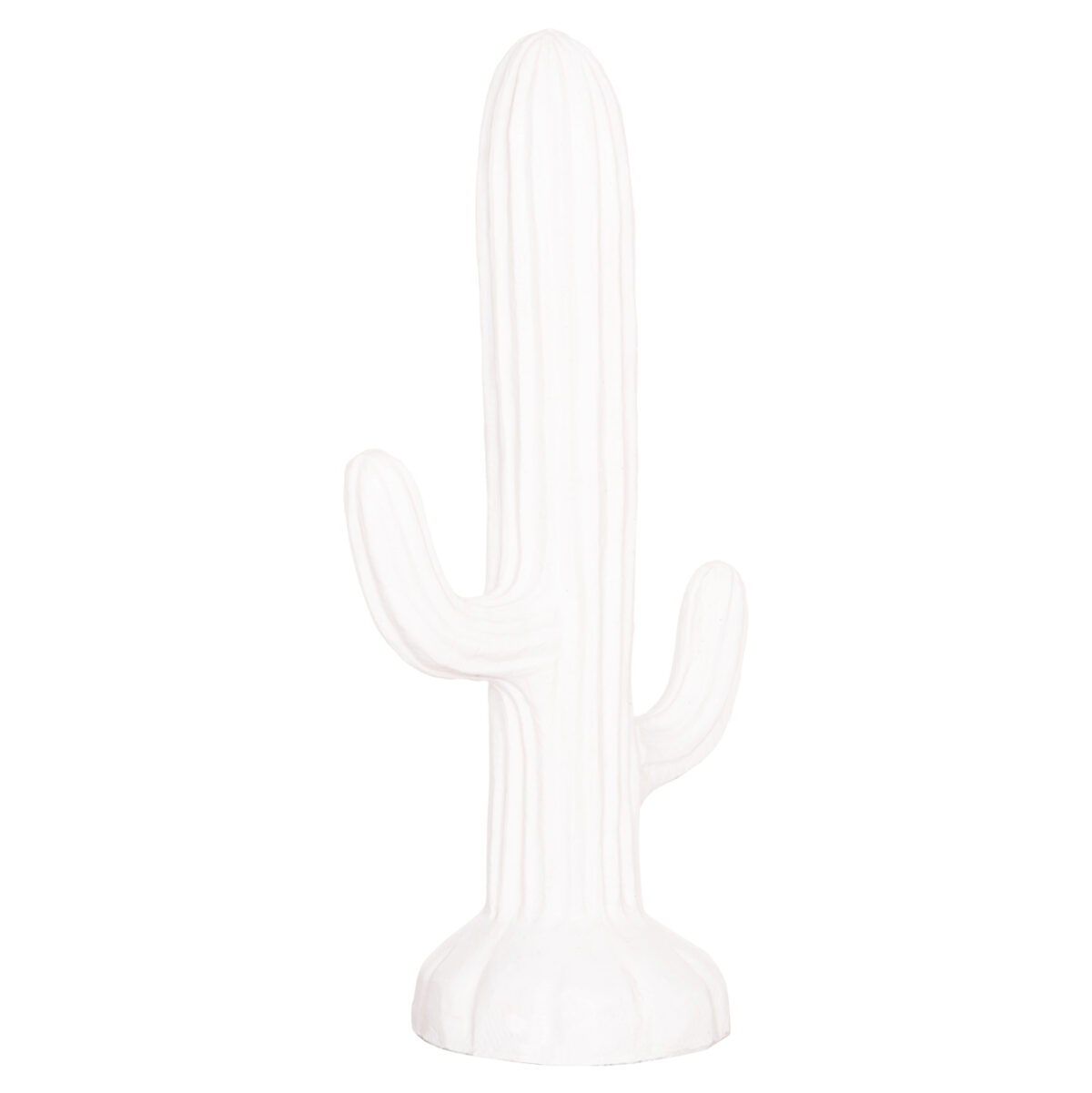 ΔΙΑΚΟΣΜΗΤΙΚΟΣ ΚΑΚΤΟΣ ΔΑΠΕΔΟΥ CACTUS LH10.4386.02M ΓΥΨΟΣ ΣΕ ΛΕΥΚΟ 54x34x103Υεκ. - Image 1