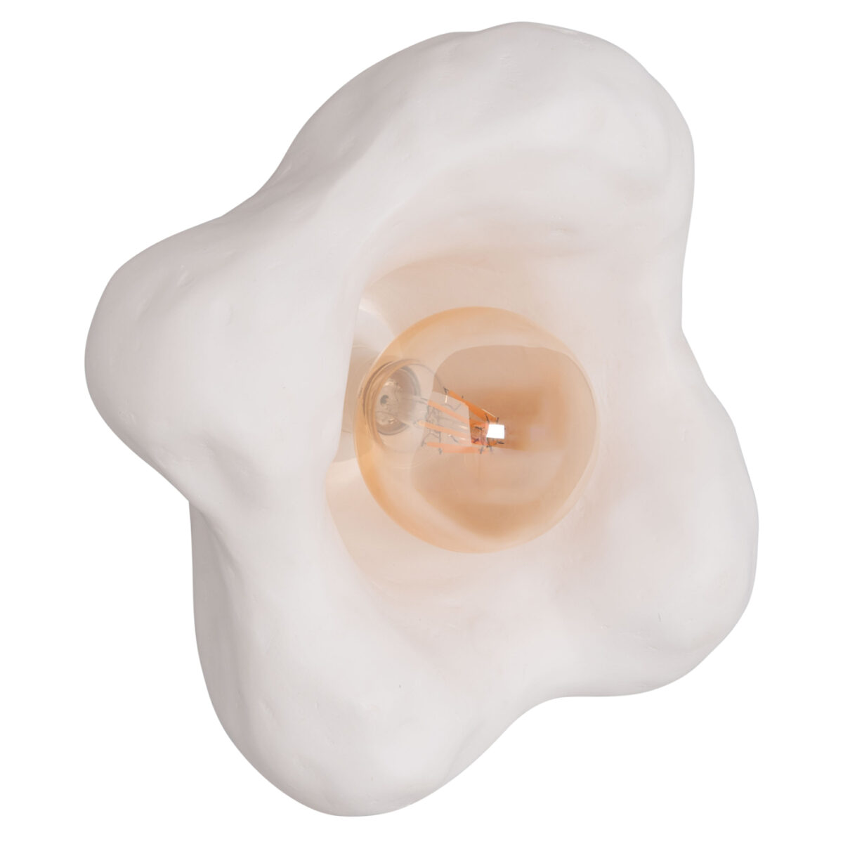 ΕΠΙΤΟΙΧΙΟ ΦΩΤΙΣΤΙΚΟ LUXON LH10.4701.02M FIBER CEMENT ΣΕ ΛΕΥΚΟ 28x15x28Υεκ. - Image 1