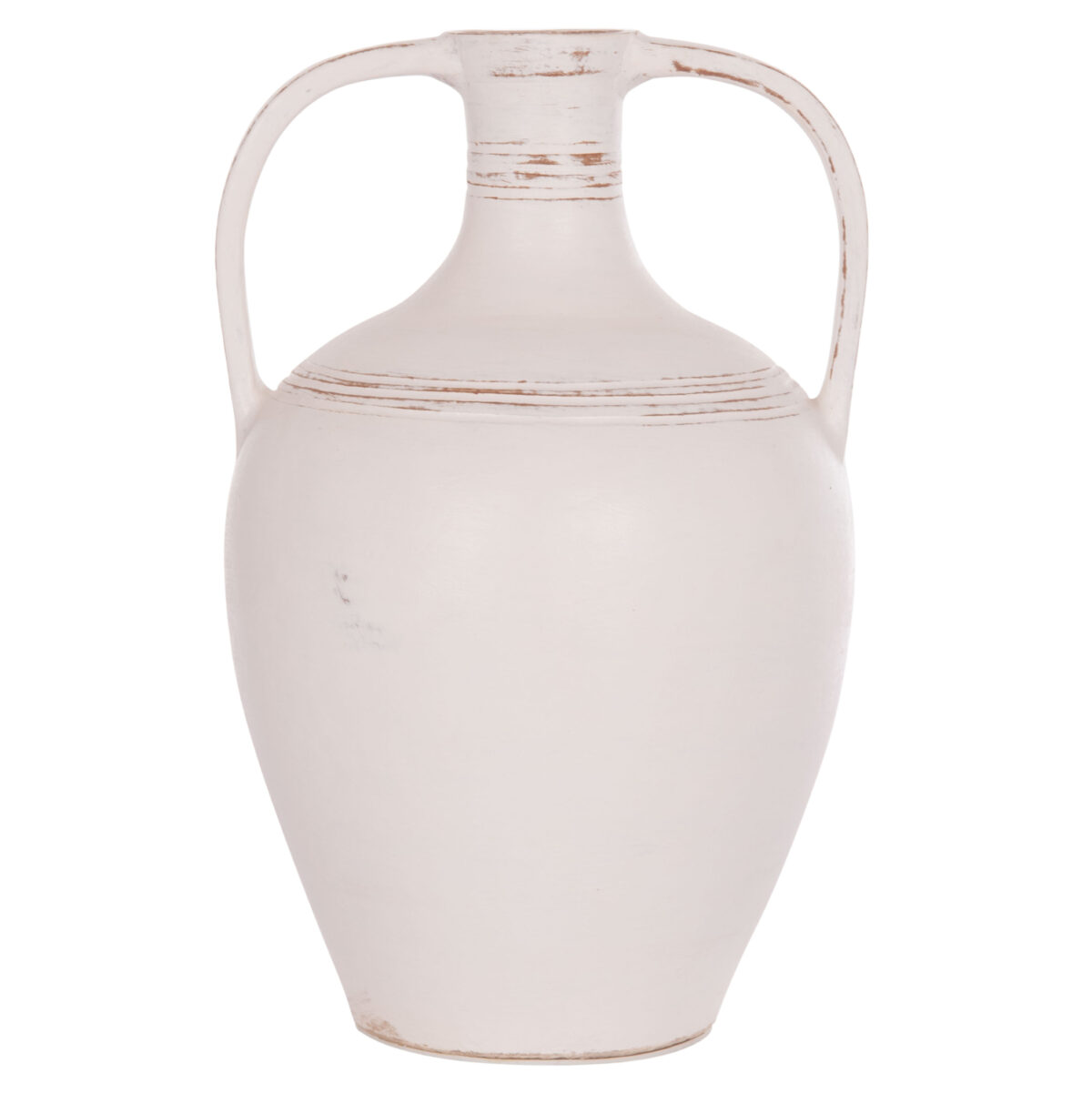 ΔΙΑΚΟΣΜΗΤΙΚΟΣ ΑΜΦΟΡΕΑΣ FEAX LH10.4676.02L ΛΕΥΚΗ ΤΕΡΑΚΟΤΑ--35x35x58Υεκ. - Image 3