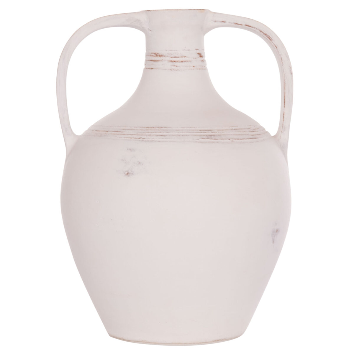 ΔΙΑΚΟΣΜΗΤΙΚΟΣ ΑΜΦΟΡΕΑΣ FEAX LH10.4676.02S ΛΕΥΚΗ ΤΕΡΑΚΟΤΑ--35x35x48Υεκ. - Image 3