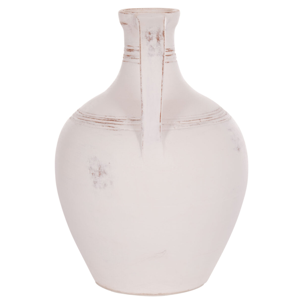 ΔΙΑΚΟΣΜΗΤΙΚΟΣ ΑΜΦΟΡΕΑΣ FEAX LH10.4676.02S ΛΕΥΚΗ ΤΕΡΑΚΟΤΑ--35x35x48Υεκ. - Image 4