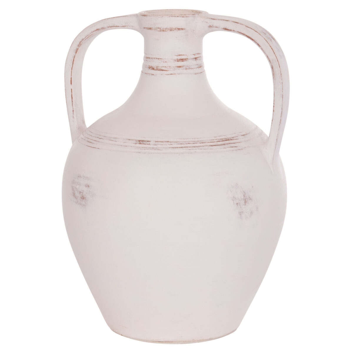 ΔΙΑΚΟΣΜΗΤΙΚΟΣ ΑΜΦΟΡΕΑΣ FEAX LH10.4676.02S ΛΕΥΚΗ ΤΕΡΑΚΟΤΑ--35x35x48Υεκ. - Image 5