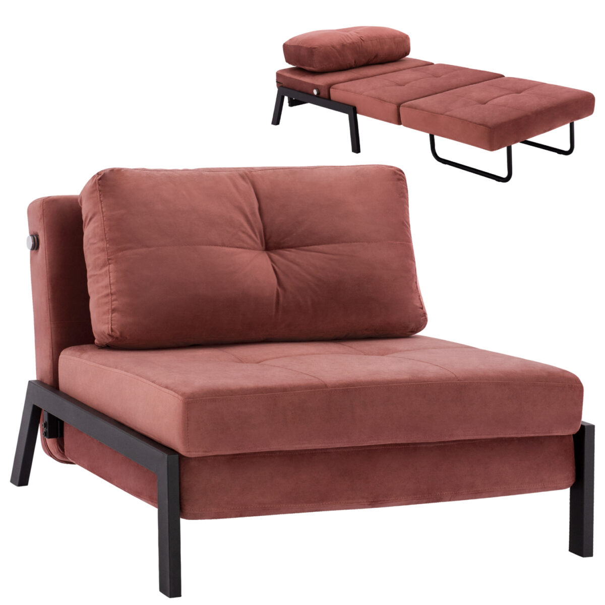 ΠΟΛΥΘΡΟΝΑ ΚΡΕΒΑΤΙ, ΒΕΛΟΥΔΟ ΣΑΠΙΟ ΜΗΛΟ LH10.3078.12 95x92x66Υ εκ. - Image 1