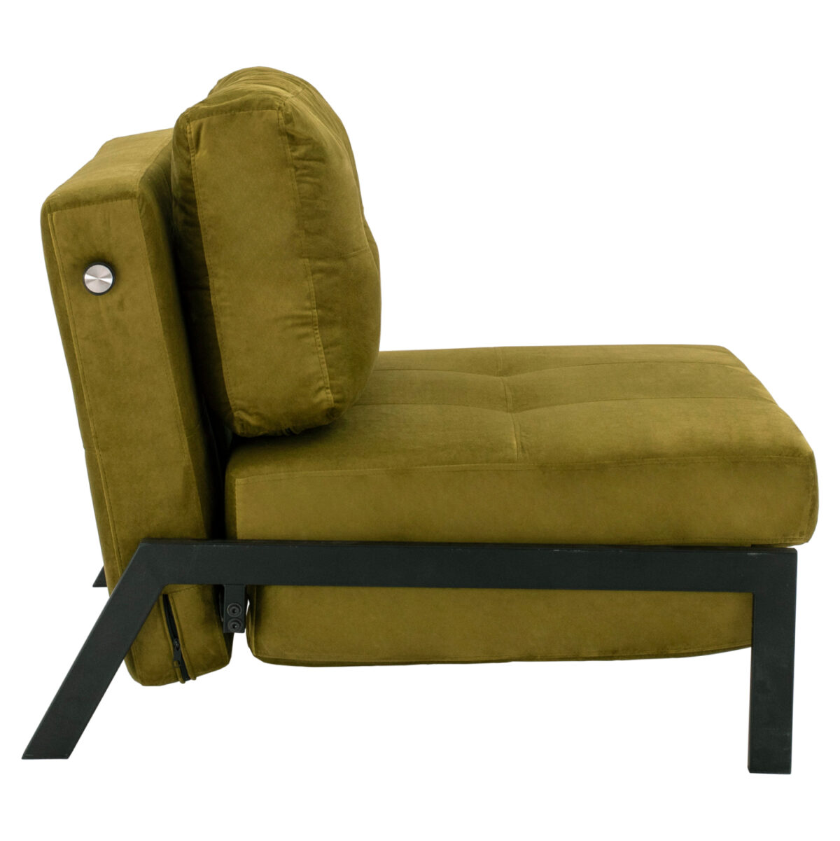 LH10.3078.13 ΠΟΛΥΘΡΟΝΑ ΚΡΕΒΑΤΙ, ΒΕΛΟΥΔΟ ΛΑΔΙ  95x92x66Υ εκ. - Image 5