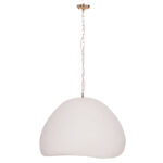 ΦΩΤΙΣΤΙΚΟ ΟΡΟΦΗΣ ΚΡΕΜΑΣΤΟ JAYLEN LH10.4703.02L FIBER CEMENT ΛΕΥΚΟ 65x55x45Υεκ. - Image 3