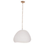 ΦΩΤΙΣΤΙΚΟ ΟΡΟΦΗΣ ΚΡΕΜΑΣΤΟ JAYLEN LH10.4703.02S FIBER CEMENT ΛΕΥΚΟ - Image 3