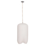 ΦΩΤΙΣΤΙΚΟ ΟΡΟΦΗΣ ΚΡΕΜΑΣΤΟ LOGKY LH10.4704.02L--FIBER CEMENT ΛΕΥΚΟ 35x35x67Υεκ - Image 3