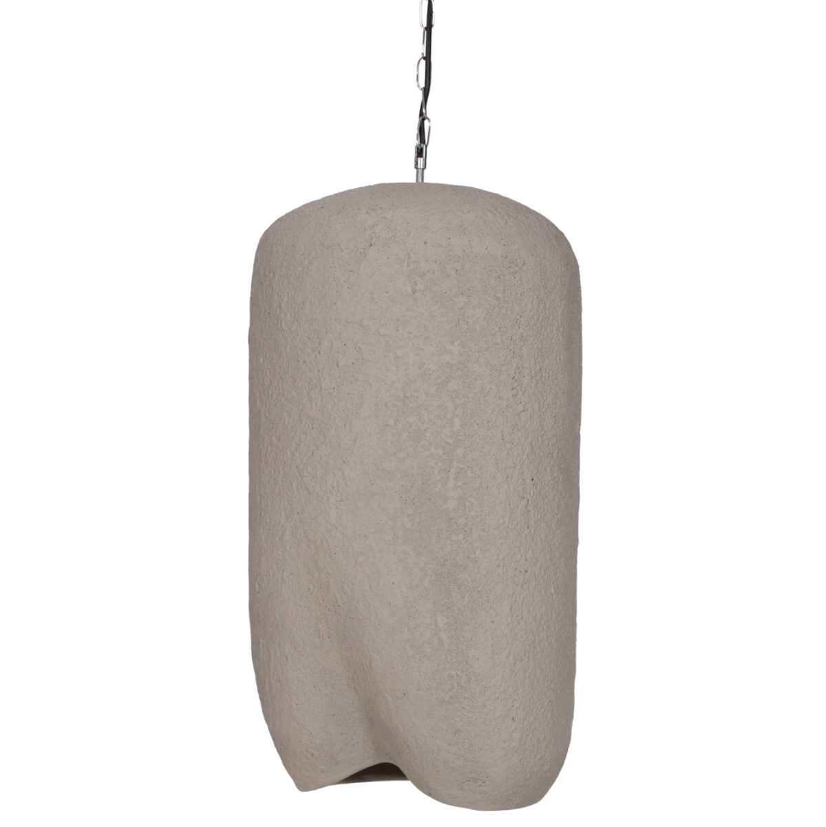 ΦΩΤΙΣΤΙΚΟ ΟΡΟΦΗΣ ΚΡΕΜΑΣΤΟ LOGKY LH10.4704.03L--FIBER CEMENT ΓΚΡΙ 35x35x67Υεκ - Image 1