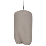 ΦΩΤΙΣΤΙΚΟ ΟΡΟΦΗΣ ΚΡΕΜΑΣΤΟ LOGKY LH10.4704.03L--FIBER CEMENT ΓΚΡΙ 35x35x67Υεκ