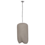 ΦΩΤΙΣΤΙΚΟ ΟΡΟΦΗΣ ΚΡΕΜΑΣΤΟ LOGKY LH10.4704.03L--FIBER CEMENT ΓΚΡΙ 35x35x67Υεκ - Image 3