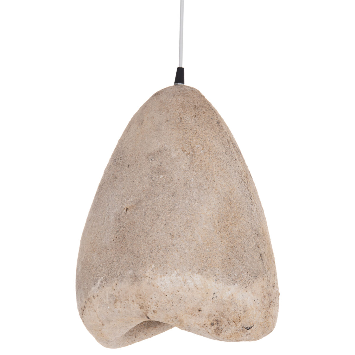 ΦΩΤΙΣΤΙΚΟ ΟΡΟΦΗΣ ΜΕ ΟΨΗ ΠΕΤΡΑΣ STONER (S) LH10.4417 ΣΚΟΥΡΟ ΜΠΕΖ 37x30x45Υεκ. - Image 1