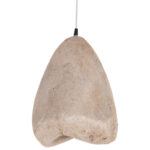 ΦΩΤΙΣΤΙΚΟ ΟΡΟΦΗΣ ΜΕ ΟΨΗ ΠΕΤΡΑΣ STONER (S) LH10.4417 ΣΚΟΥΡΟ ΜΠΕΖ 37x30x45Υεκ.