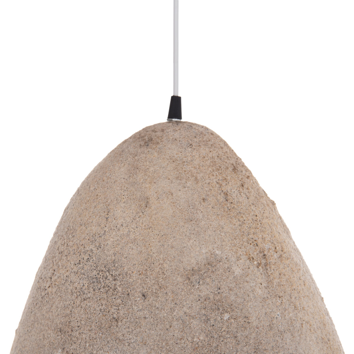 ΦΩΤΙΣΤΙΚΟ ΟΡΟΦΗΣ ΜΕ ΟΨΗ ΠΕΤΡΑΣ STONER (S) LH10.4417 ΣΚΟΥΡΟ ΜΠΕΖ 37x30x45Υεκ. - Image 4