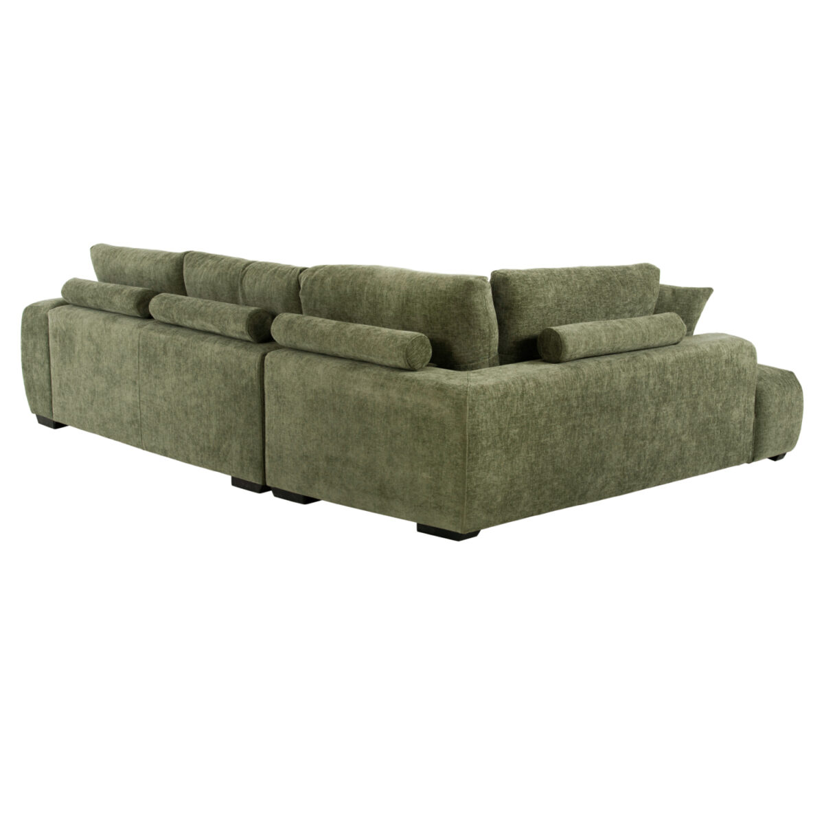 ΚΑΝΑΠΕΣ ΓΩΝΙΑ (ΑΡΙΣΤΕΡΗ) COVEN LH10.3266.14L ΠΡΑΣΙΝΟ ΥΦΑΣΜΑ 298x102-208x85Υεκ. - Image 5