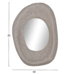 ΚΑΘΡΕΠΤΗΣ ΤΟΙΧΟΥ RIFFE LH10.4695.03 FIBER CEMENT ΓΚΡΙ 60x13x85Υεκ. - Image 2
