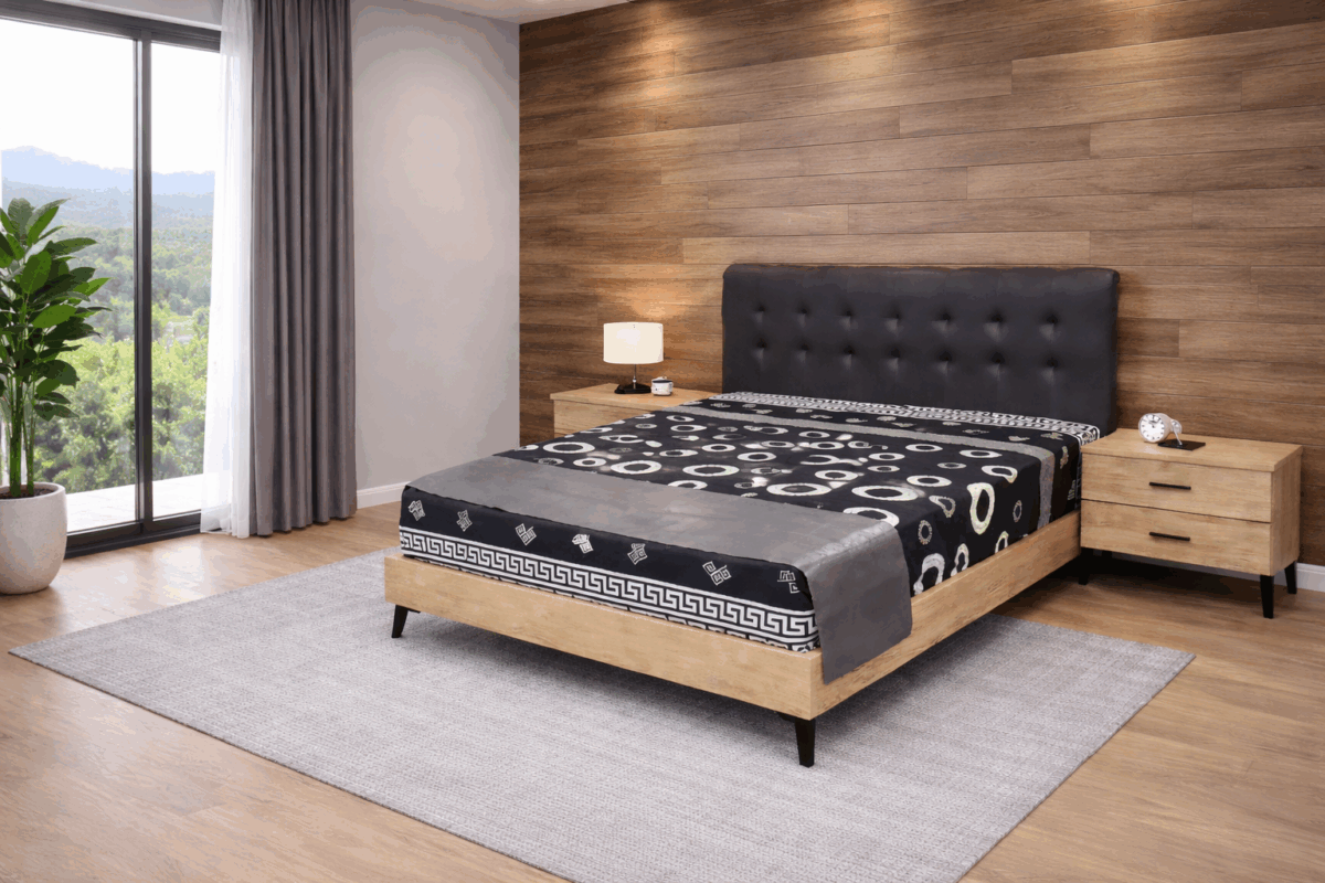 ΚΡΕΒΑΤΙ ΜΕ ΔΕΡΜΑ "ΗΡΑ" - Image 1