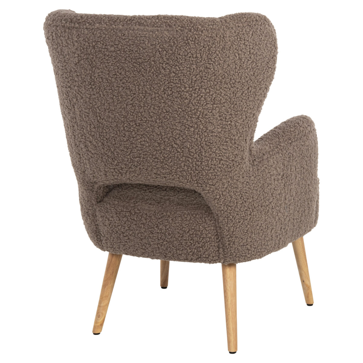 ΜΠΕΡΖΕΡΑ ΠΟΛΥΘΡΟΝΑ MYLIE ΜΠΟΥΚΛΕ ΥΦΑΣΜΑ ΚΑΦΕ ΑΝΟΙΧΤΟ LH10.8394.25 67x75x93Υ εκ. - Image 5