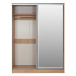 ΝΤΟΥΛΑΠΑ ΔΙΦΥΛΛΗ ΣΥΡΟΜΕΝΗ ΜΕ ΚΑΘΡΕΠΤΗ SONAMA LH10.2434 160x60x210 εκ. - Image 3