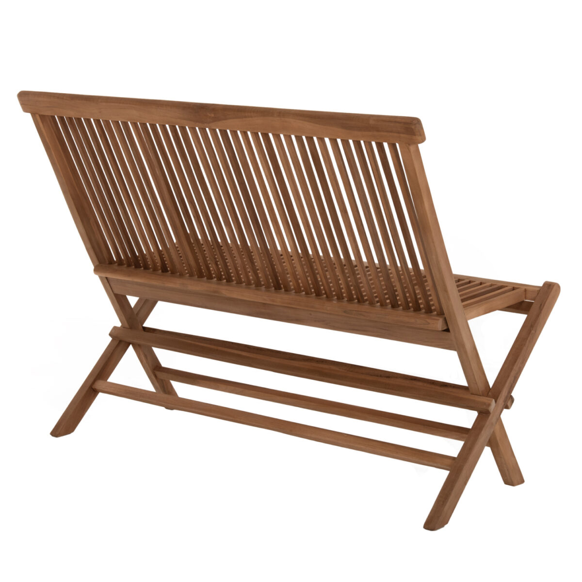ΠΑΓΚΑΚΙ KENDALL LH10.9541 ΠΤΥΣΣΟΜΕΝΟ ΑΠΟ ΞΥΛΟ ΤΕΑΚ ΣΕ ΦΥΣΙΚΟ ΧΡΩΜΑ 120x62x89Υεκ. - Image 5