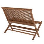 ΠΑΓΚΑΚΙ KENDALL LH10.9541 ΠΤΥΣΣΟΜΕΝΟ ΑΠΟ ΞΥΛΟ ΤΕΑΚ ΣΕ ΦΥΣΙΚΟ ΧΡΩΜΑ 120x62x89Υεκ. - Image 5
