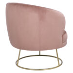 ΠΟΛΥΘΡΟΝΑ ΑΠΟ ΒΕΛΟΥΔΟ ΣΑΠΙΟ ΜΗΛΟ ΜΕ ΧΡΥΣΗ ΒΑΣΗ ARIEN LH10.8403.02 80x75x82Υ εκ. - Image 5