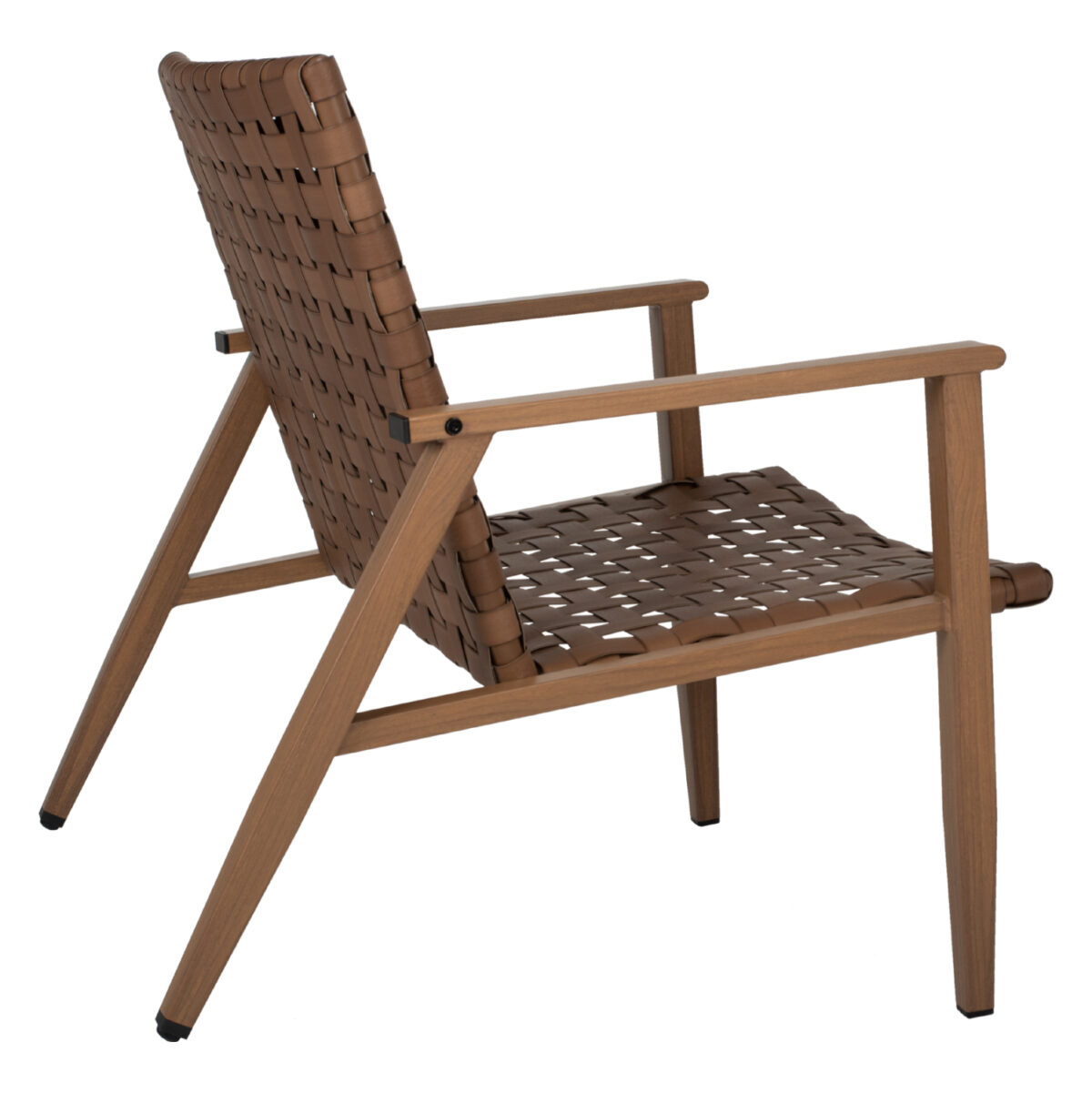 ΠΟΛΥΘΡΟΝΑ FELIPE LH10.5868.01 ΜΕΤΑΛΛΟ ΟΨΗ ΞΥΛΟΥ & RATTAN ΔΕΡΜΑ-LOOK 63,5x75,5x77εκ. - Image 5