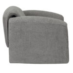 ΠΟΛΥΘΡΟΝΑ LAFORGE LH10.9679.01 ΓΚΡΙ ΜΠΟΥΚΛΕ ΥΦΑΣΜΑ-ΜΕΤΑΛΛΙΚΟΣ ΣΚΕΛΕΤΟΣ 100x83x66Υεκ. - Image 4