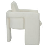 ΠΟΛΥΘΡΟΝΑ CRUSHER LH10.9681.04 ΛΕΥΚΟ ΜΠΟΥΚΛΕ ΥΦΑΣΜΑ-ΜΕΤΑΛΛΙΚΟΣ ΣΚΕΛΕΤΟΣ 82x78x87Υεκ. - Image 4