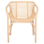 ΠΟΛΥΘΡΟΝΑ MEL ΕΣΩΤ. ΧΩΡΩΝ LH10.9954.01 ΦΥΣΙΚΟ RATTAN 62x57,5x79,5Υεκ. - Image 3