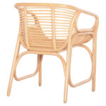 ΠΟΛΥΘΡΟΝΑ MEL ΕΣΩΤ. ΧΩΡΩΝ LH10.9954.01 ΦΥΣΙΚΟ RATTAN 62x57,5x79,5Υεκ. - Image 5
