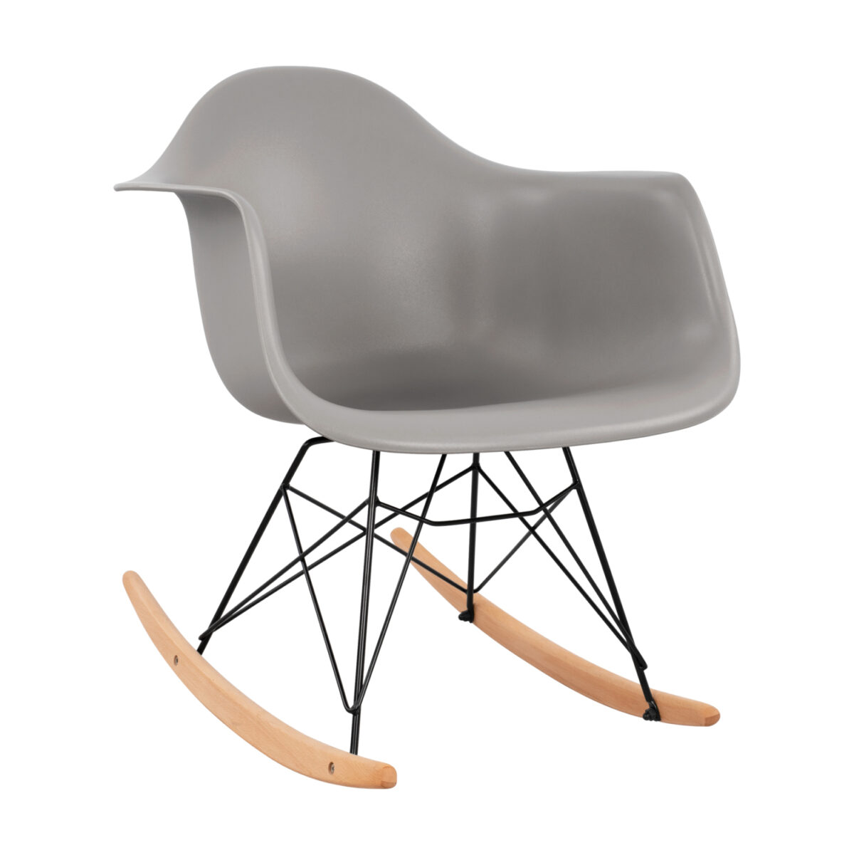 ΠΟΛΥΘΡΟΝΑ ΚΟΥΝΙΣΤΗ ΜΕ ΚΑΘΙΣΜΑ ΓΚΡΙ MIRTO & ΜΑΥΡΟ ΣΚΕΛΕΤΟ LH10.0035.20 61x71x64 εκ. - Image 1