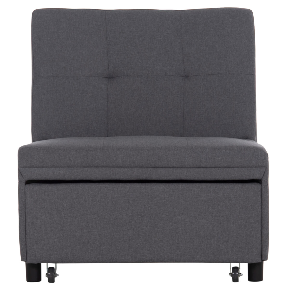 ΠΟΛΥΘΡΟΝΑ-ΚΡΕΒΑΤΙ LIBRE LH10.3295.01 ΓΚΡΙ ΥΦΑΣΜΑ 75x106x87Υεκ. - Image 4