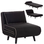 ΠΟΛΥΘΡΟΝΑ ΚΡΕΒΑΤΙ BRAXTON LH10.8425.03 ΜΑΥΡΟ ΥΦΑΣΜΑ 78x88x78Υεκ.