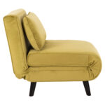 ΠΟΛΥΘΡΟΝΑ ΚΡΕΒΑΤΙ BRAXTON LH10.8425.23 ΒΕΛΟΥΔΟ ΛΑΔΙ 78x88x78Υεκ. - Image 5