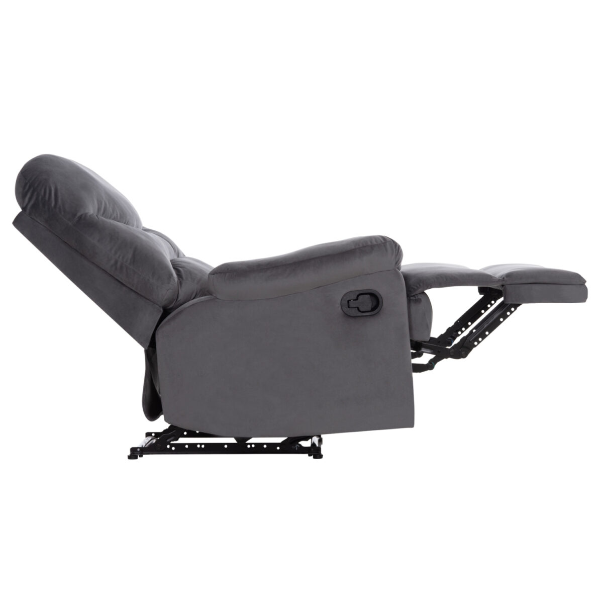 ΠΟΛΥΘΡΟΝΑ RELAX BRAYLEN LH10.3298.01 ΓΚΡΙ ΒΕΛΟΥΔΟ 85x90x95Υεκ. - Image 4