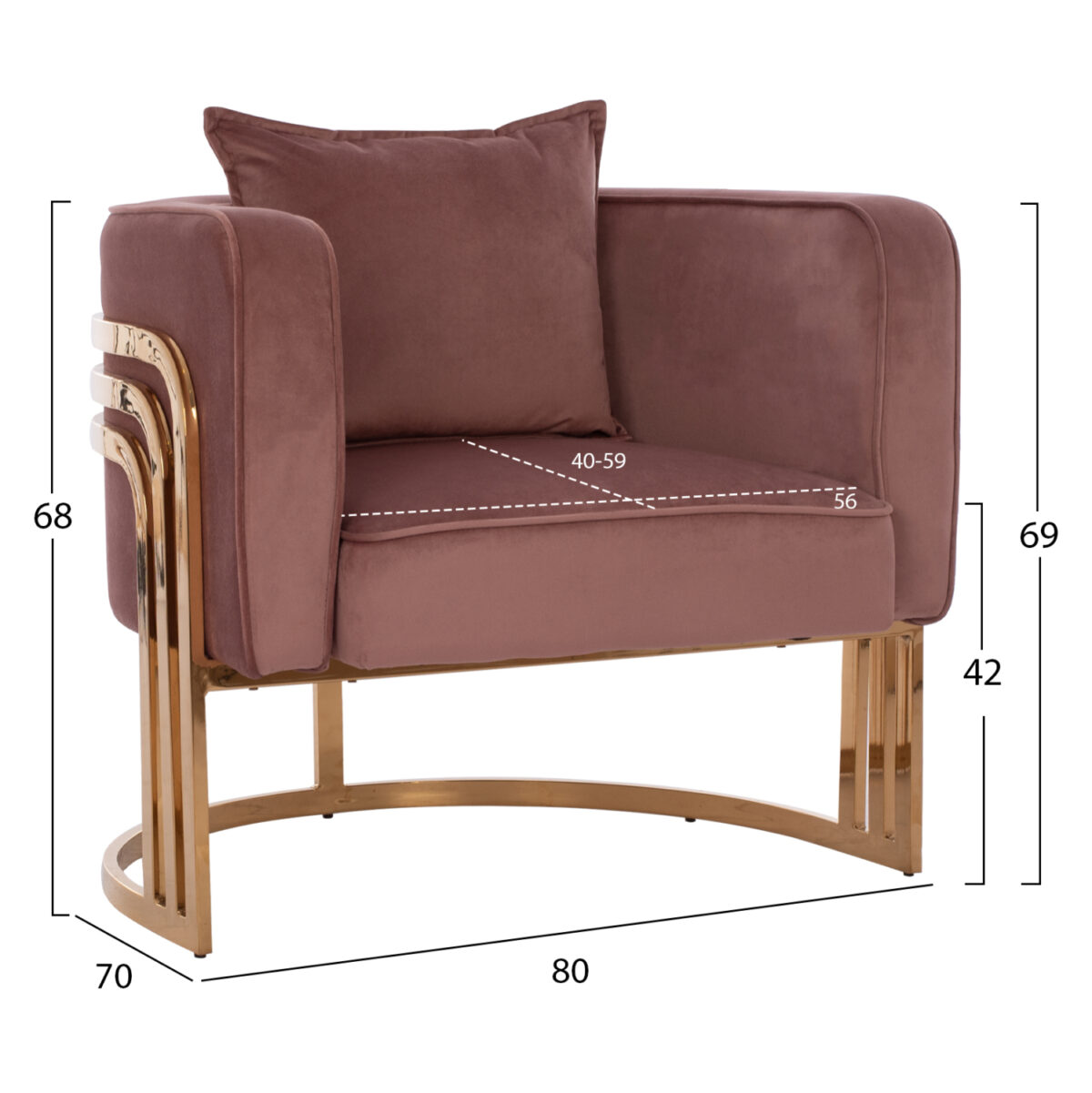 ΠΟΛΥΘΡΟΝΑ TIANA ΣΑΠΙΟ ΜΗΛΟ ΜΕ ΜΕΤΑΛΛΙΚΟ ΧΡΥΣΟ ΣΚΕΛΕΤΟ LH10.8738.02 - Image 2