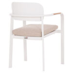 ΠΟΛΥΘΡΟΝΑ ΤΡΑΠΕΖΑΡΙΑΣ ELARA LH10.6414.02 ΛΕΥΚΟ ΑΛΟΥΜΙΝΙΟ-ΜΠΕΖ OLEFIN--TEAK 56x62x78Υεκ - Image 5