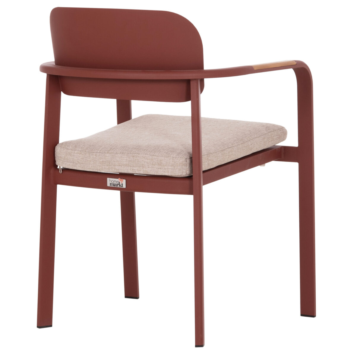 ΠΟΛΥΘΡΟΝΑ ΤΡΑΠΕΖΑΡΙΑΣ ELARA LH10.6414.07 ΚΕΡΑΜΙΔΙ ΑΛΟΥΜΙΝΙΟ-ΜΠΕΖ OLEFIN--TEAK 56x62x78Υεκ - Image 5